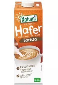 Natumi Napj owsiano-sojowy barista bez dodatku cukrw 1 l Bio