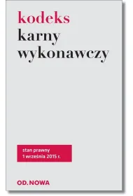 Kodeks Karny Wykonawczy stan prawny na 30,08,15