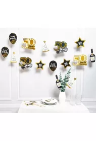 GoParty Dekoracja urodzinowa 50