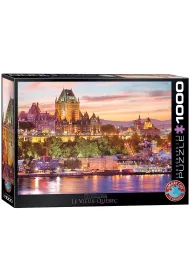 Puzzle 1000 el. Kanada, Widok na Quebec Eurographics