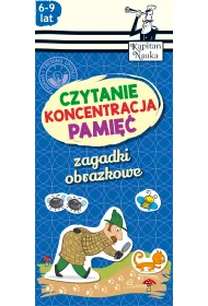 Kapitan Nauka. Zagadki obrazkowe. Czytanie, koncentracja, pami��