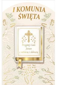 AbCard Kartka okoliczno�ciowa Komunia KP34