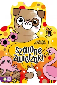 Zakrcone kolorowanie. Szalone zwierzaki