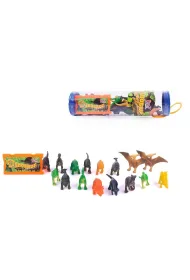 Zestaw figurek dinozaury w tubie