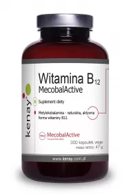 Kenay Witamina B12 Suplement diety 300 kaps.