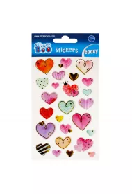 Sticker Boo Naklejki Serca