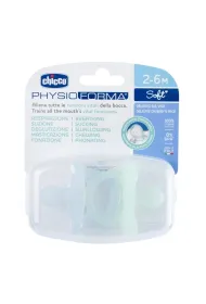 Chicco Physio Forma smoczek Soft Blue 2-6m 2 szt.