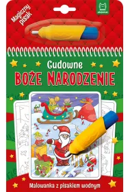 Cudowne Bo�e Narodzenie. Malowanka z pisakiem wodnym