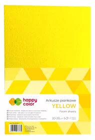 Happy Color Arkusze piankowe, te, A4, 5 arkuszy te 5 szt.