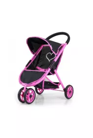 Wzek dla lalek Susie Prestige black Milly Mally