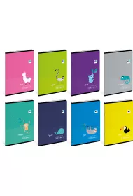 Interdruk Zeszyt A5 Tropical BEBE Friends trzy linie 32 kartki