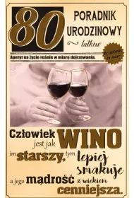 AbCard Kartka okoliczno�ciowa Urodziny 80