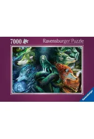 Puzzle 2D: Wilki 7000el Ravensburger