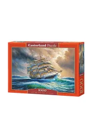 Puzzle 1000 el. �aglowiec Castorland