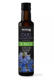 Biooil Olej z czarnuszki egipskiej toczony na zimno nierafinowany 250 ml Bio