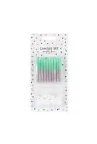 PartyDeco �wieczki urodzinowe - Ombre 6cm