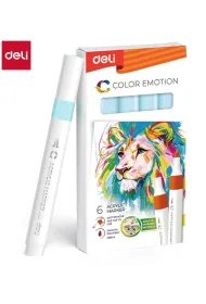Deli Marker akrylowy light blue