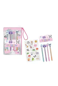 Pecoware D�ugopisy �elowe z naklejkami w saszetce Zwierz�tka