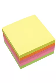 D.rect Bloczek samoprzylepny Neon 75x75 mm