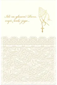 Karnet Religijny LC - d�onie