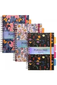 Pukka Pad Pukka Project Book Bloom B5 linia 100 kartek 3 szt.