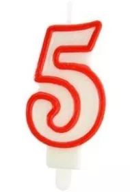 �wieczka 5 czerwona