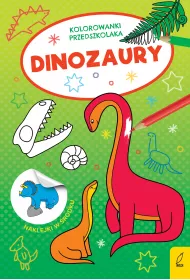 Kolorowanki przedszkolaka. Dinozaury