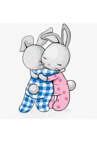 Malowanie po numerach - U�ciski Kids 25x25cm Ideyka