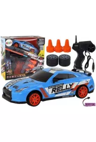 Autko sportowe R/C 1:24 wymienne ko�a czarne LeanToys