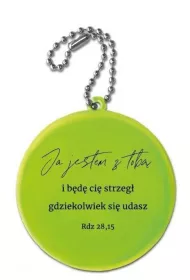 Zawieszka odblaskowa - Ja jestem z Tob�