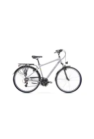 Romet Rower trekkingowy WAGANT 2023 srebrno-��ty 19 M