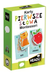 Montessori. Pierwsze sowa. Karty Headu