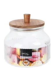 Excellent Houseware Soik do przechowywania szklany 1.75 l
