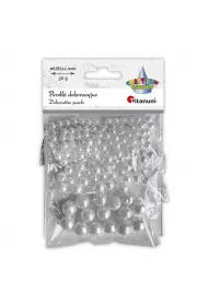Titanum Koraliki plastikowe pereki biae 36g