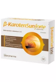 Starpharma Beta Karoten Sun Forte - suplement diety 30 tab.
