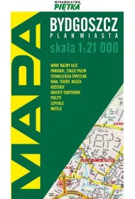 Bydgoszcz 1:21 000 plan miasta PITKA