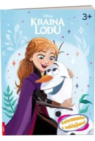 Kraina Lodu. Kolorowanka z naklejkami