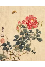 Museums & Galleries Karnet z kopert� Rose and Butterfly