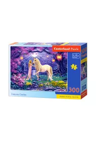 Puzzle 300 el. Unicorn Garden Castorland
