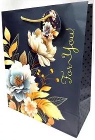 Fresh Torebka ozdobna matowa dla Ciebie 26x32x12cm