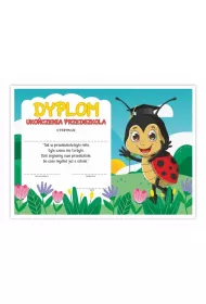 LearnHow Dyplom A4 ukoczenia przedszkola - Biedronka 10szt