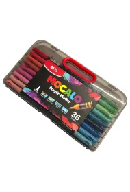 M&G Markery akrylowe Mocalo p�dzelkowe MG 36 kolor�w