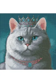 Ideyka Diamentowa mozaika - Dumny kr�l 40x40cm