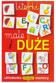 Gra memory Literki ma�e i du�e *
