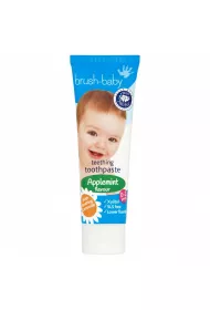 Brush-Baby Teething Toothpaste pasta do zbw dla dzieci Jabkowo-Mitowy 50 ml