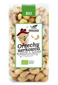 Bio Planet Orzechy nerkowca praone i solone 350 g Bio