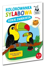 Dzikie zwierz�ta. Kolorowanka sylabowa. Kapitan Nauka