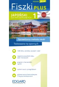 Fiszki plus. Japoski dla pocztkujcych. Poziom A0-A1