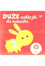 Du�e naklejki dla maluszka 1+ - Kr�liczek