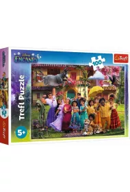 Puzzle 100 el. Magia czeka w Encanto Trefl